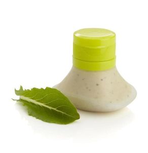 Dressing 2 Go Bottiglia per insalata in silicone Bottiglie di olio morbide facili da pulire Strumenti di sicurezza per la cucina domestica Creative RRD68867713692