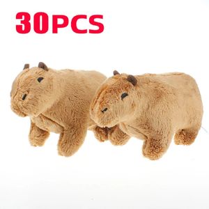 Reallilfe Capivara Brinquedo De Pelúcia Bonito Boneca Marrom Fofo Bichos De Pelúcia Meninos Aniversário Crianças Presente 18cm 240223