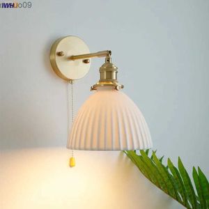 مصباح الجدار IWHD سحب مفتاح LED LED Wall Light Tiptures غرفة نوم غرفة المعيش