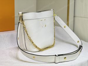 Birthday gift designer bag 20cm Lock and Walk Bucket bag women Knob lock handbag chain tote Luxury lady high quality Shoulder crossbody bags Clutch wallet purses WYG