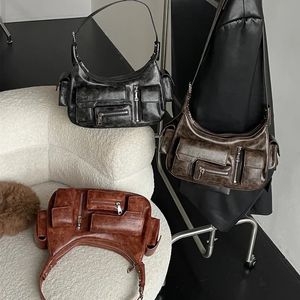 Högkvalitativ mjuk läder lyxiga handväskor handväska kvinnor väska designer multiock crossbody axel för kvinnlig 2024 Trend Sac 240301