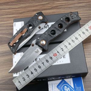 Butterfly 275-03 kolfiberhandtag vikning utomhus camping överlevnad EDC Tool Self Defense Knife 886012