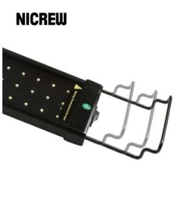 Nicrew Extendable LED 수족관 조명 액세서리 브래킷 조절 가능한 스테인리스 스틸 장착 다리 LED LIGHT 295132305 용 램프 브래킷.
