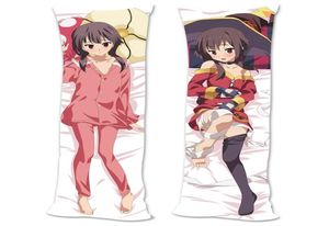 Anime Konosuba God039s Bu harika dünyada nimet Megumin Dakimakura, kucaklama vücut yastığı kılıfı kılıfı 2012126335699