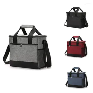 Dinnerware Insulated Reusable Lunch Bag Adult Large Box For Women And Men With Adjustable Shoulder Strap