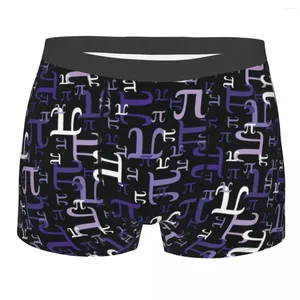 Mutande Pezzi Di Pi Viola Scienza Matematica Uomo Intimo Boxer Mutandine Divertenti Morbide Per Uomo