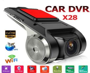 CAR DVR CAMERA 1080P FHD LINS WIFI ADAS BILDIN GSENSOR VIDEO RECORDER CAR Dash Camera Car Electronics Accessories2182546