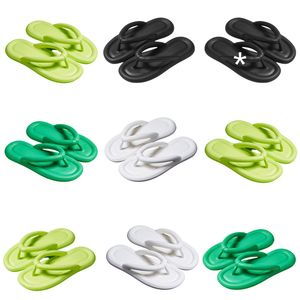 Verão novo produto chinelos designer para sapatos femininos branco preto verde confortável flip flop chinelo sandálias moda-048 mulheres plana slides gai sapatos ao ar livre