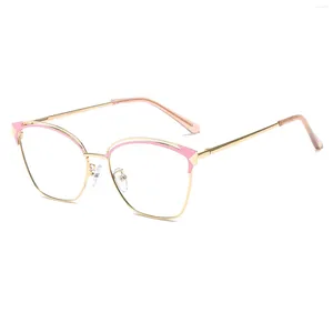 Sunglasses Retro Square Anti-Blue Light Glasses Reduce Filter UV Rays HD Lens For Computer/Phone Screen Eye Protection