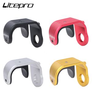 litepro for brompton e إصدار دراجة شوكة الشوكة نوع pothook أجزاء طي 4 ألوان ألومنيوم سبيكة 240228