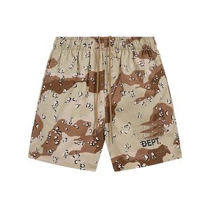 Camo shorts jogger sommarbyxa män kvinnor dragsko korta byxor semester kläder 24SS