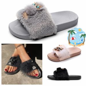 2024 Top Quality Designer Men Women Mens Women Slippers Summer Sandal Slide Flat Platform Home Fashion Shoes Flip Flops Causal Slipper GAI