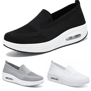Mesh Shoes Sneaker Running Breathable Men Classic Black White Soft Jogging Walking Tennis Shoe Calzado GAI 0270 101