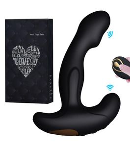 Massageartikel Dildo Vibrator Butt Plug 12 Frequenz Anal Vaginal Stimulator Männliche Prostata Massage Sexy Spielzeug Für Männer Frauen3818197