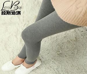 Cheap New Ms Fashion Sexy Women039s Big Intimow Large Casual Cotton Tinta unita Plus Size Sottile Pantaloni leggings grandi Fat5345496