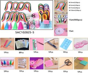 Paper Quilling DIY Craft Tool Handmade Tweezer Crimping Template Board Mould Kit 831B5917593