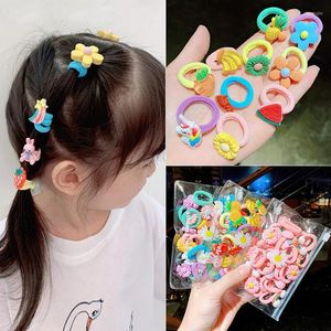 Acessórios de cabelo meninas elastique cheveux fille crianças lacos de cabelo infantil laços bandeau banda coreano hairband