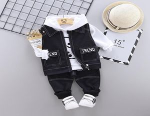 Babe Reborn Silikon Kleinkind Baby Junge Mädchen Kleidung Anzug Anime Charakter Cowboy Weste 3 Stück Langarm Anzug geeignet für den Frühling 26349611