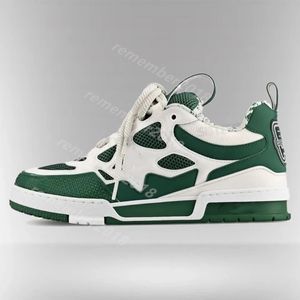 2024 fashion classic Luxury mens women casual shoes lovers White trainer designer sneakers printing low-top green red black white Breathable running 36-45 R35