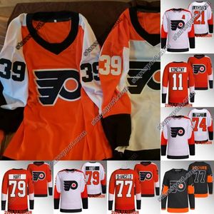 2024 Série de estádios Jersey de hóquei Philadelphia Owen Tippett Cam York Bobby Brink Tyson Foerster Marc Staal Ryan Poehling Nicolas Deslauriers