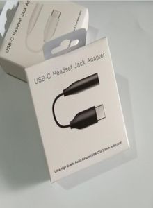 Type-C USB-C Mężczyzna do 3,5 mm Adapter kabla słuchawkowego Aux o żeńskie gniazdo dla Samsung Note 10 20 Plus1692578