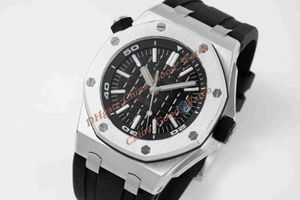 Orologi da uomo APS Factory V3 15703 15710 Cal.3120 42mm vetro zaffiro Movimento meccanico automatico Orologio cinturino in caucciù Orologi da polso da uomo