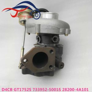 Turbocompressor do motor D4CB GT1752S 733952-5001S 28200-4A101 para Kia Sorento Hyundai