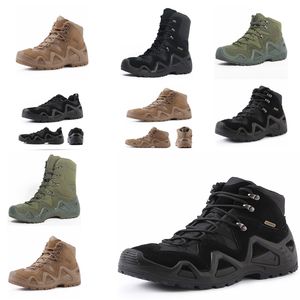 Bocots New Mden's Boots Army Tactical Military Combat Boots Outdoor vandring Bosaots Vinter ökenstövlar Motorcykelstövlar Zapatos Hombre Gai