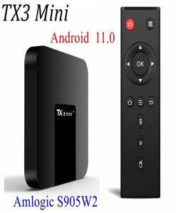 TX3 Mini plus Set-Top-Box S905W2 TV-Box Android 110 4 GB 32 GB Mini-Android-TV-Box Heimkino TX3 Mini-TV-Player2342815