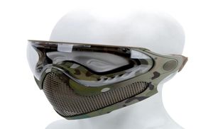 Airshoft-Maske Outdoor-Gesichtsschutz Taktische Ausrüstung9237467