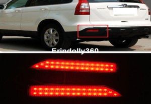 W przypadku Honda CRV CRV 2007 2008 2009 Red LEV LED Tylny zderzak Lampka Lampa odbłyśla 2379537