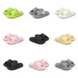 Slippers Free New Product Shipping Summer Designer for Women Green White Black Pink Grey Slipper Sandals Fashion-038 Womens Flat Slides GAI Outdoor Shoes 277 S s
