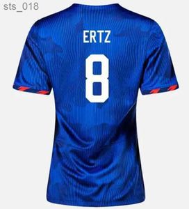 Fußballtrikots 2023 World Cup Vereinigte Staaten REYNA WEAH SWANSON USAs MORGAN RAPINOE Herren-Fußballtrikot H2435