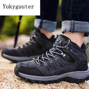 Outdoor Shoes Sandals Men Hiking Shoes Outdoor Walking Jogging Trekking Boots Mountain Climbing Sport Male Waterproof Sneakers Athletic Non-slip YQ240301