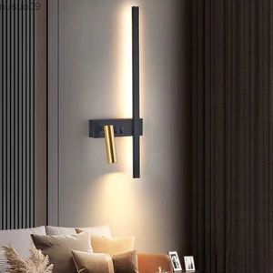 Vägglampa LED -strålkastare för sovrum sovrum hotell vägglampor fixtur modern vardagsrum läser ljus sconce ljus armatur bakgrund