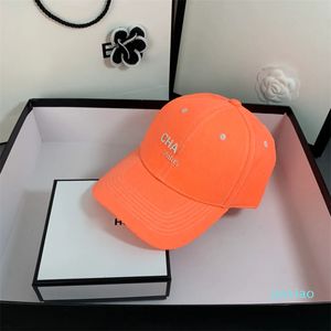 Bola bonés designer casquette doces fluorescente algodão beisebol casal moda carta rua tiro boné