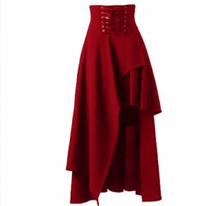 kjol halloween cosplay medeltida gotiska steampunk kjolar renässans vintage oregelbunden viking pirat cosplay kostymer Victoria kjol