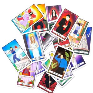 Amigos Tarot Party Table Board Game Deck Fortune-Telling Prophecy Oracles S Jogando Cartas Sgkeq Drop Delivery Dha7U