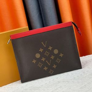 Mode-Clutch-Taschen, Designer-Damentasche, Leder, Luxus-Handtasche, Kulturbeutel, Handtaschen, Geldbörsen, Herren-Geldbörse, Kulturbeutel, Designer-Tasche, Kosmetik-Make-up-Tasche, 7 Farben