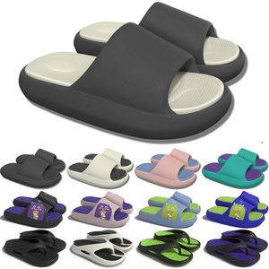 Gratis frakt 1 Designer Slides One Sandal Slipper för Gai Sandals Mules Men Kvinnor Slippare Trainers Sandles Color7 Sport