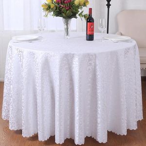 Table Cloth Hook Flower El Restaurant Jacquard Simple Black