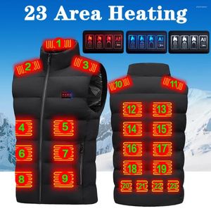 Hunting Jackets 9/13/23 Place Heated Vest Men Women USB Jacket Heating Thermal Clothing Winter SizeM-7XL