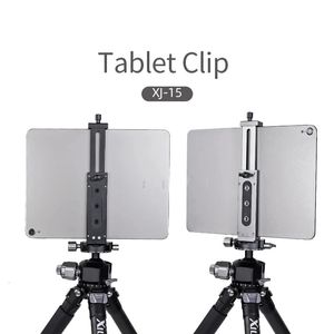Universal liga de alumínio tablet suporte do telefone clipe tripé suporte ajustável para telefones celulares ipro tablets tablet titular 240229