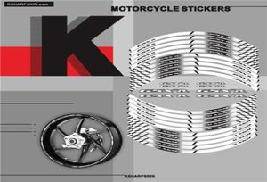 Motosiklet Jant Kenar Su Geçirmez Yansıtıcı Çıkartmalar Dekoratif Kişiselleştirilmiş Çıkartmalar Suzuki GSXR2969809