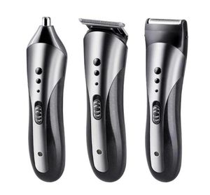 3 i 1 uppladdningsbar elektrisk näsaörören rakapparat hår Clipper Professional Electric Razor Beard Shaver25186129541