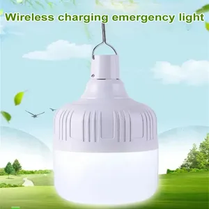 Portable Lanterns LED USB Rechargeable Bulb Waterproof Emergency Light Outdoor Camping Camp Household Power Outage Super Bright
