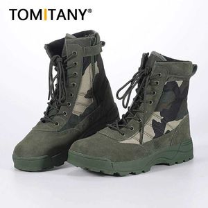 Utomhusskor Sandaler Combat Boot Men Kvinnor som klättrar träning Vattentät stabil Slip Autumn Tactical Boots Outdoor Handing Breattable Mesh Army Shoes YQ240301