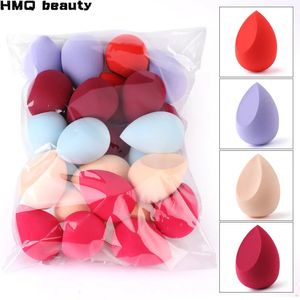 Partihandel Makeup Sponge Water Drop Bevel Cut Shape Foundation concealer Smooth Cosmetic Powder Puff Make Up Blender Tool 240301