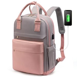 Men clássico viagens de negócios Escola Mulheres Escola Expandível USB Bag de grande capacidade Laptop Backpack de moda à prova d'água Man UnSex Man Lady Designer Bag No.2305 5