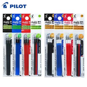 Japan Pilot Erasable Pen Refill LFBTRF30EF Tre färg 03805mm Office Accessories Art Supplies Student Stationery 240229